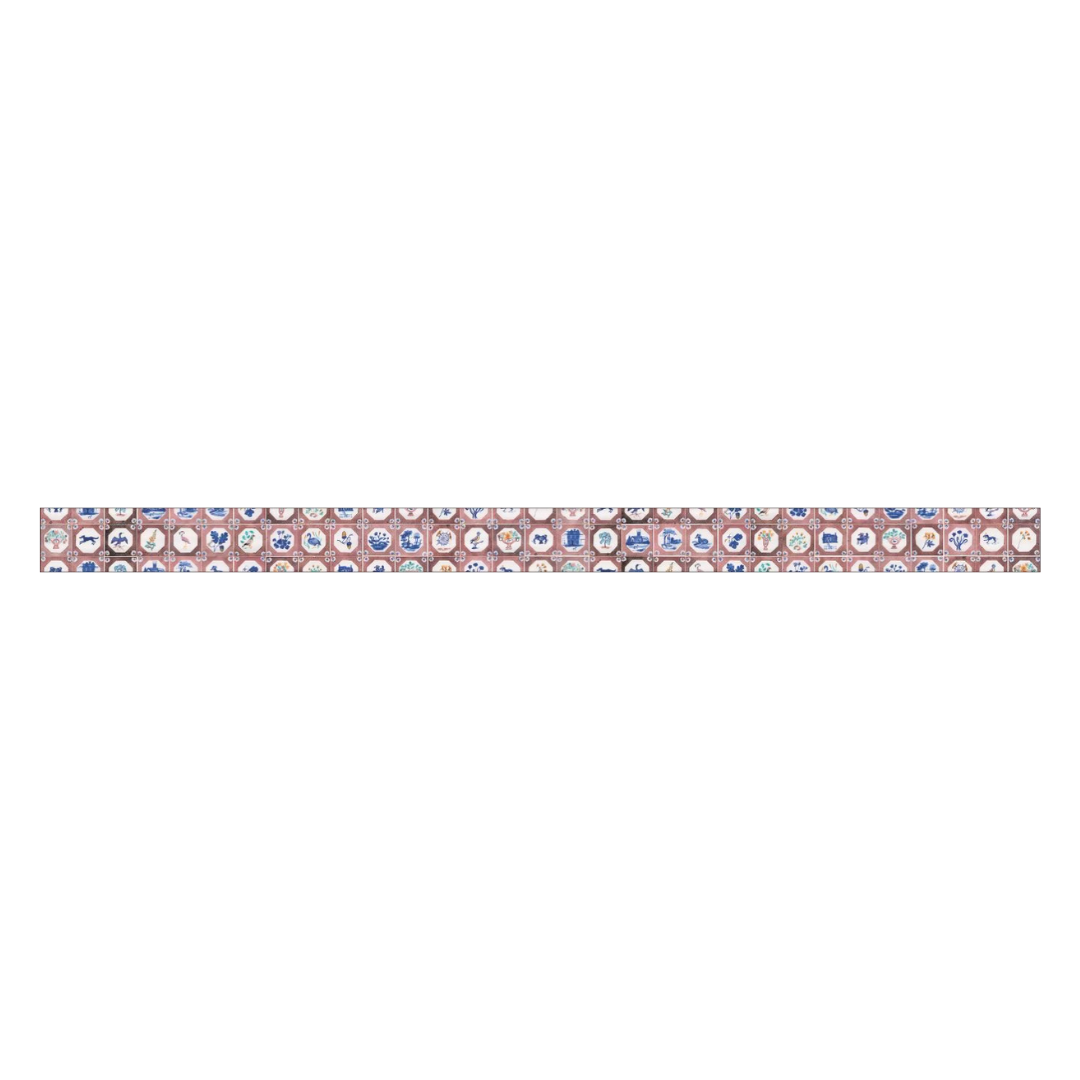 MT x Polly Fern Washi Tape - Tile — applied on surface