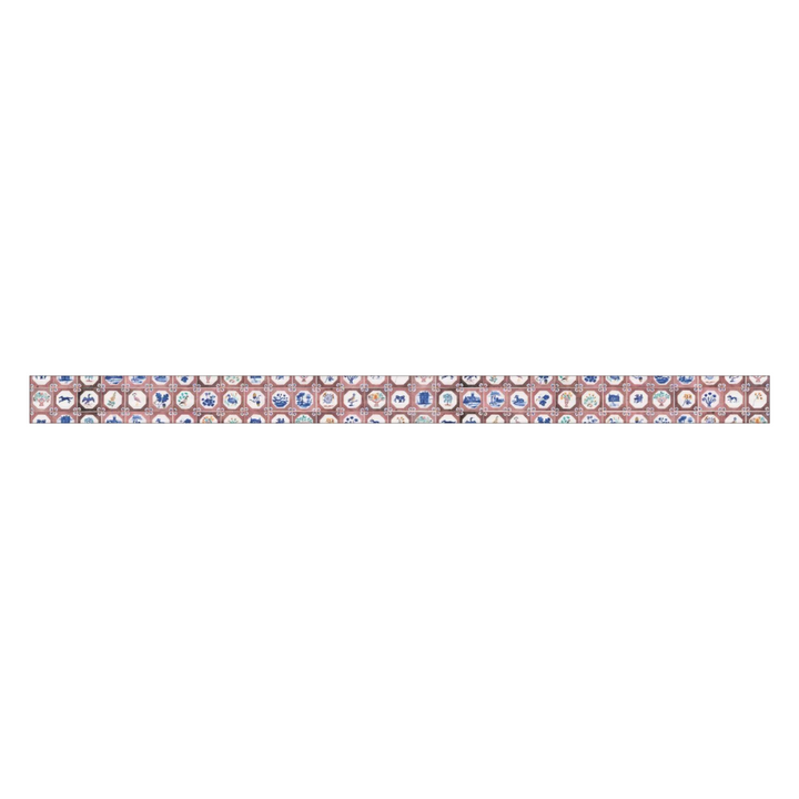 MT x Polly Fern Washi Tape - Tile — applied on surface