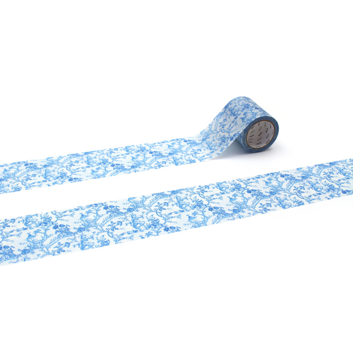 MT x Toile de Jouy Washi Tape - Chinoiseries — roll front