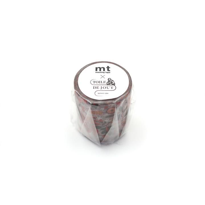 MT x Toile de Jouy Washi Tape - Fleurs et Oiseaux — applied on surface