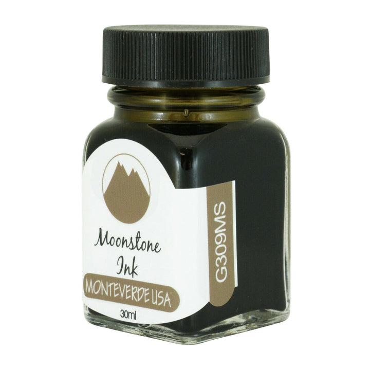 Monteverde 30ml Ink Bottle Moonstone — Monteverde fountain pen ink — premium bottled ink for writing, at Cityluxe Singapore
