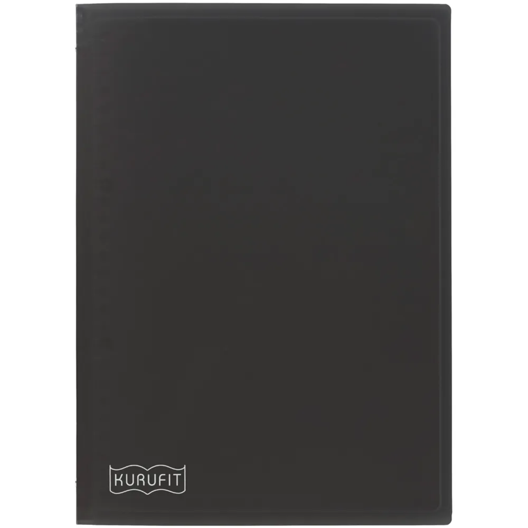 Maruman B5 Binder Kurufit Black — Maruman binder — premium stationery and lifestyle, at Cityluxe Singapore