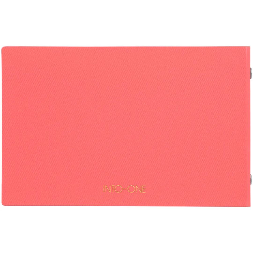 Maruman Mini size Binder Into-One Pink — front view
