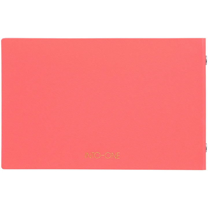 Maruman Mini size Binder Into-One Pink — front view