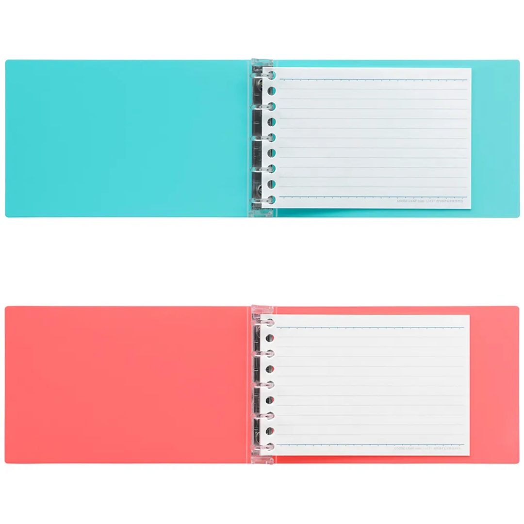 Maruman Mini size Binder Into-One Pink — detail view