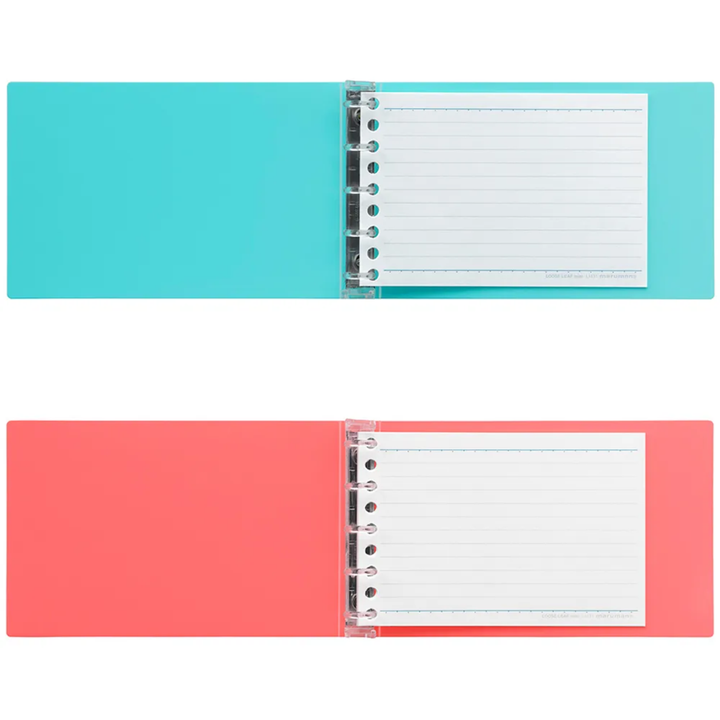 Maruman Mini size Binder Into-One Pink — detail view