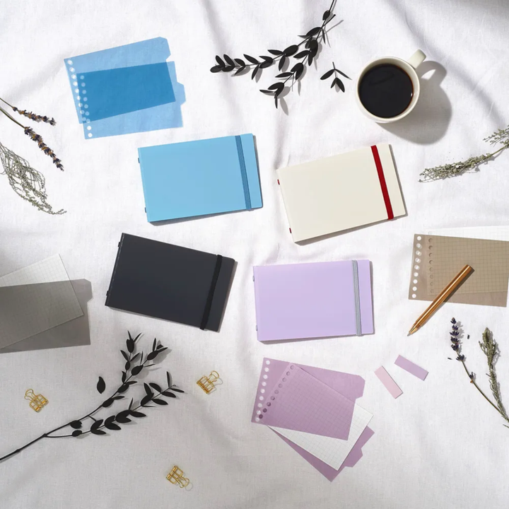 Maruman Mini size Binder Into-One+ Light Purple — with packaging