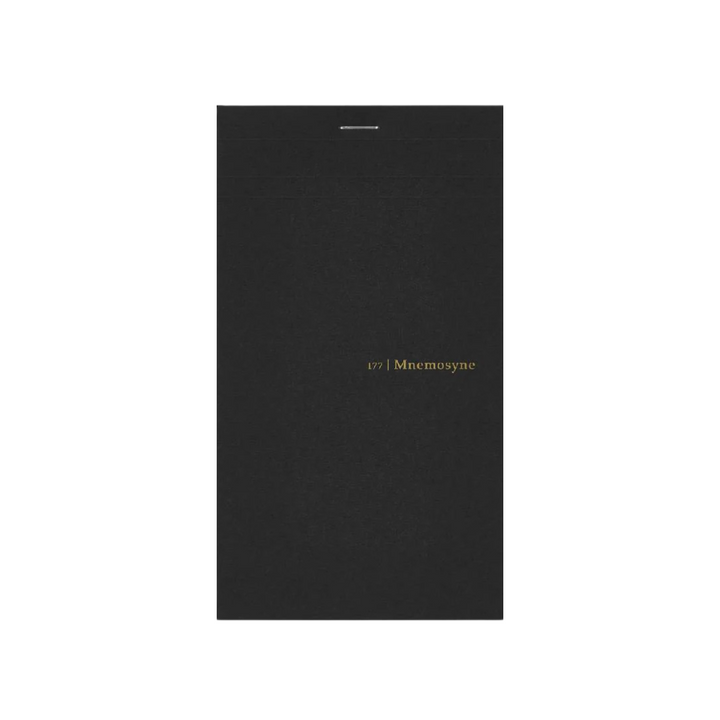 Maruman Mnemosyne 100x180mm Memo Pad - Graph (Black) — side view