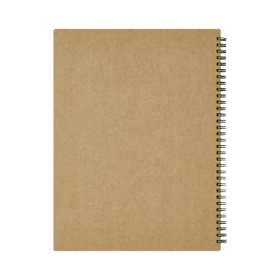 Maruman Mnemosyne A4 Notebook - Lined (Black) — with packaging