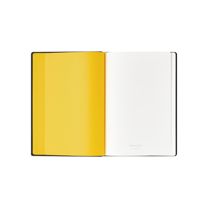 Maruman Mnemosyne A5 Journal Hardcover Notebook - Black — with packaging
