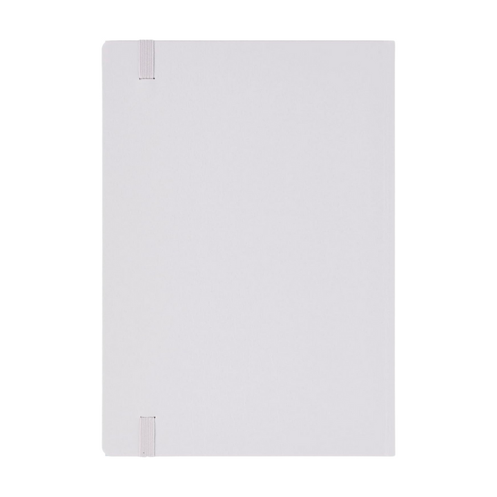 Maruman Mnemosyne A5 Journal Hardcover Notebook - Light Gray — side view