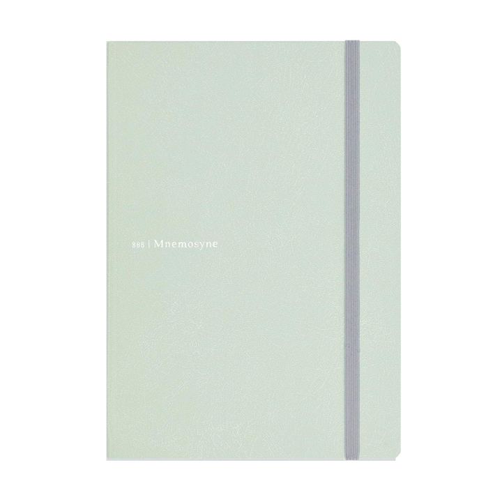 Maruman Mnemosyne A5 Journal Hardcover Notebook - Mint Green — front view