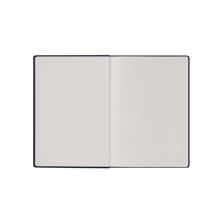Maruman Mnemosyne A5 Journal Hardcover Notebook - Navy — angle view
