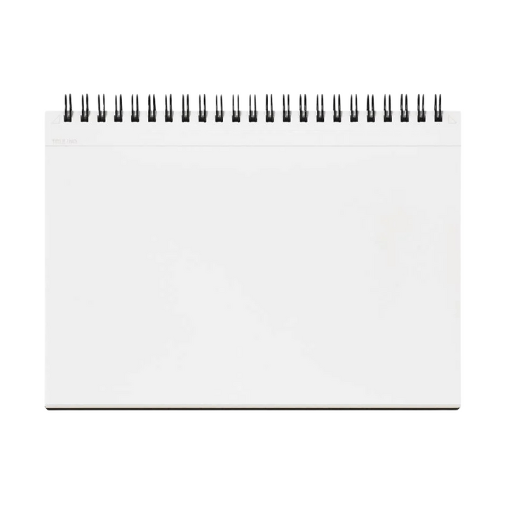 Maruman Mnemosyne A5 Notebook - Landscape / Blank (Black) — front view