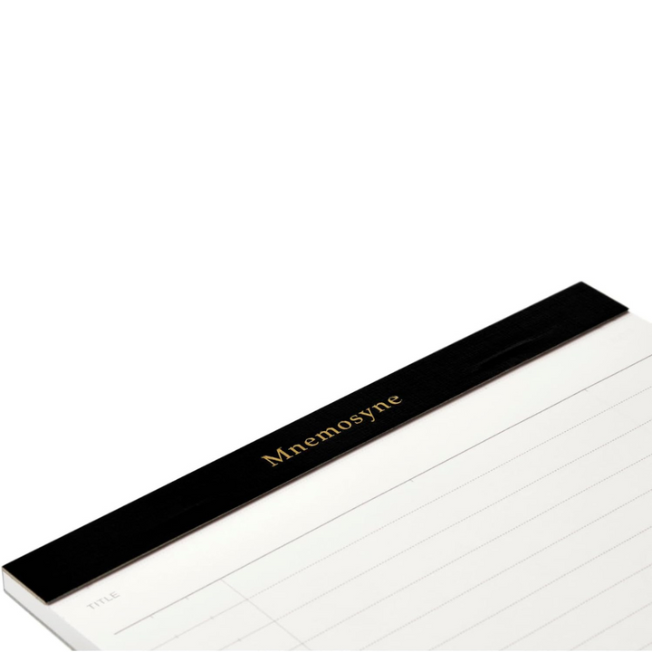 Maruman Mnemosyne A5 Notepad Refill - Ruled / Pack of 3 — in use