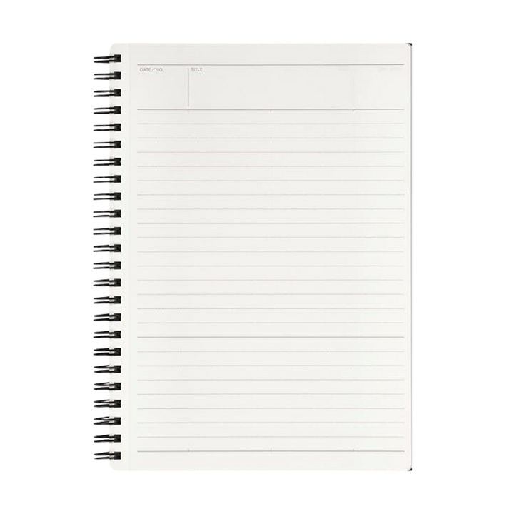 Maruman Mnemosyne A5 Softcover Notebook - Black — with packaging