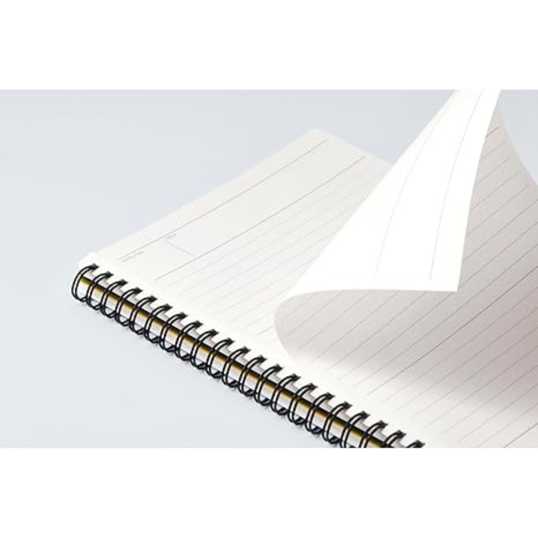 Maruman Mnemosyne A5 Softcover Notebook - Black — flat lay