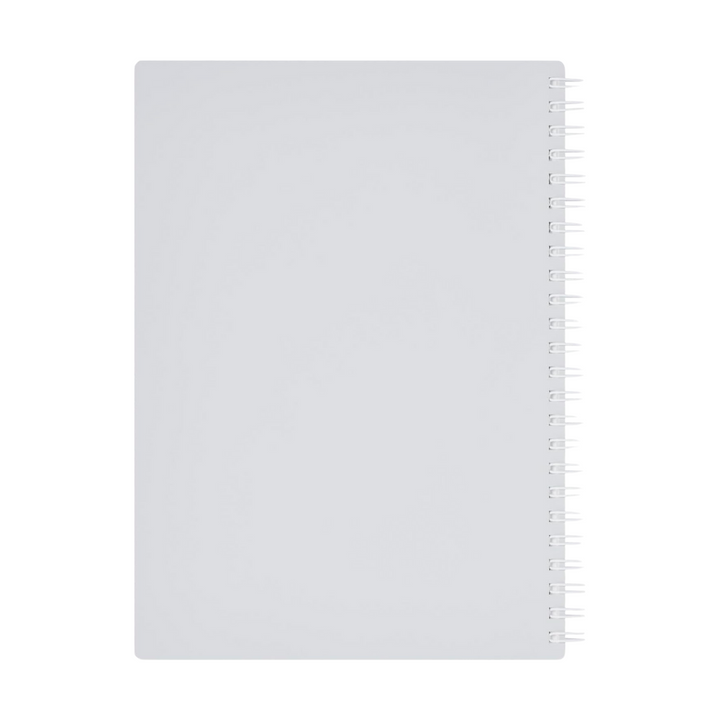 Maruman Mnemosyne A5 Softcover Notebook - Light Gray — detail view