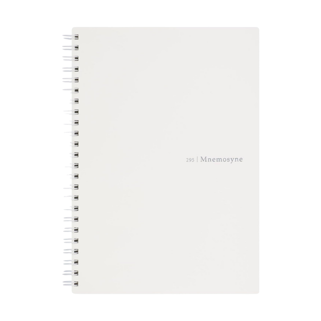 Maruman Mnemosyne A5 Softcover Notebook - White — front view
