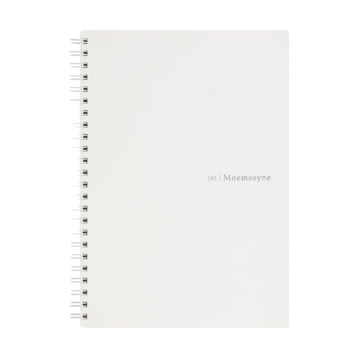 Maruman Mnemosyne A5 Softcover Notebook - White — front view