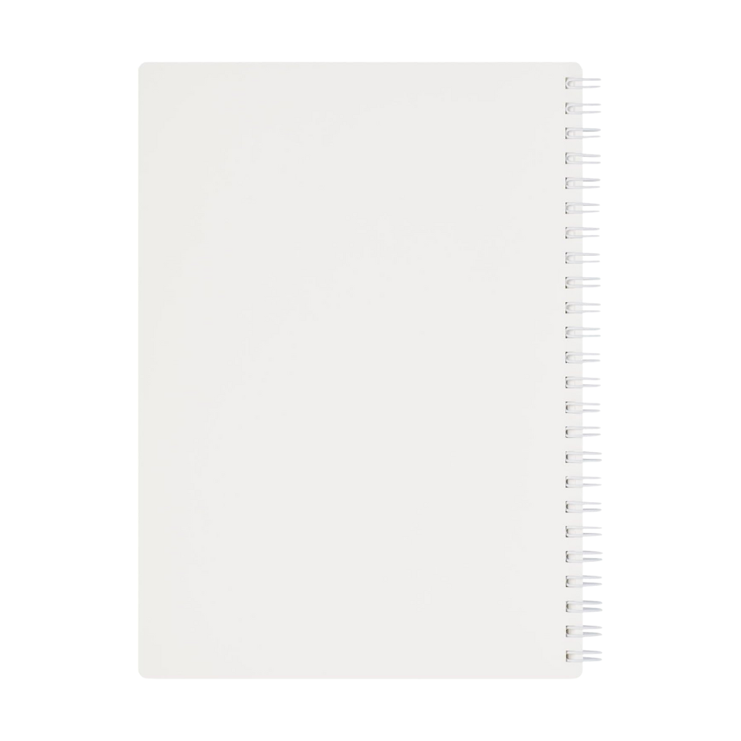 Maruman Mnemosyne A5 Softcover Notebook - White — detail view