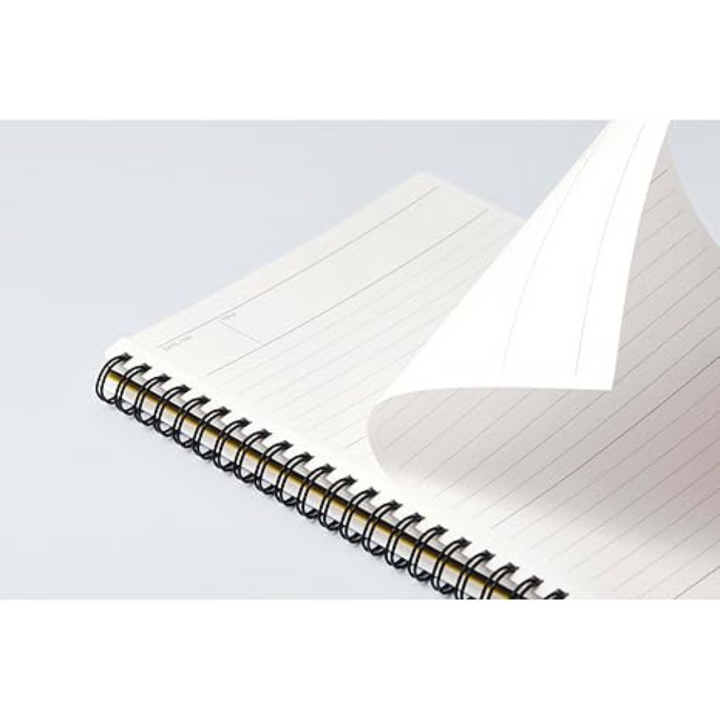 Maruman Mnemosyne A5 Softcover Notebook - Navy — angle view