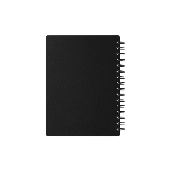 Maruman Mnemosyne A6 Notebook - Ruled (Black) — with packaging