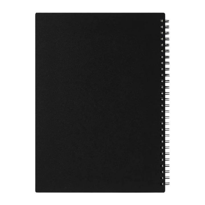Maruman Mnemosyne B5 Notebook - Dot Grid (Black) — with packaging
