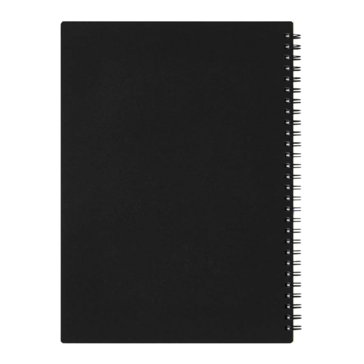 Maruman Mnemosyne B5 Notebook - Ruled (Black) — with packaging
