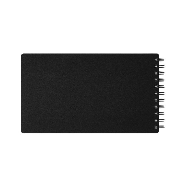Maruman Mnemosyne Notebook - Horizontal (Black) — detail view