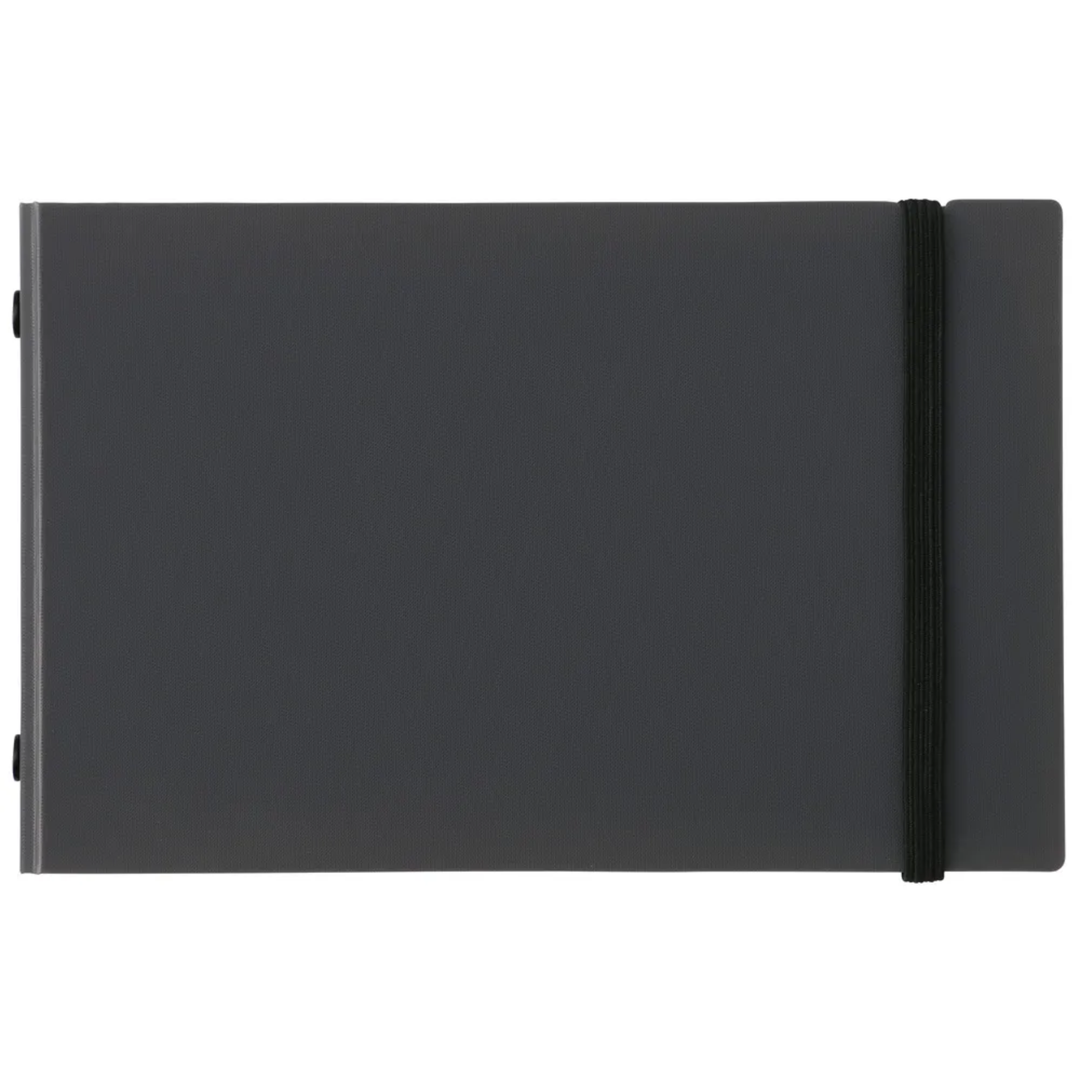 Maruman Mini size Binder Into-One+ Grey — front view