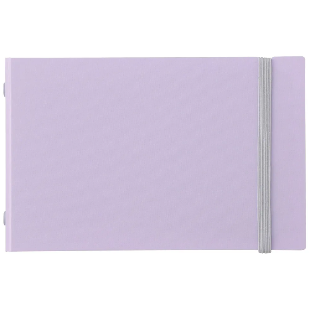 Maruman Mini size Binder Into-One+ Light Purple — front view