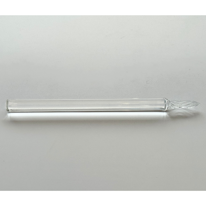 Matsubokkuri Tsubutsubu Glass Fountain Pen - Clear — flat lay