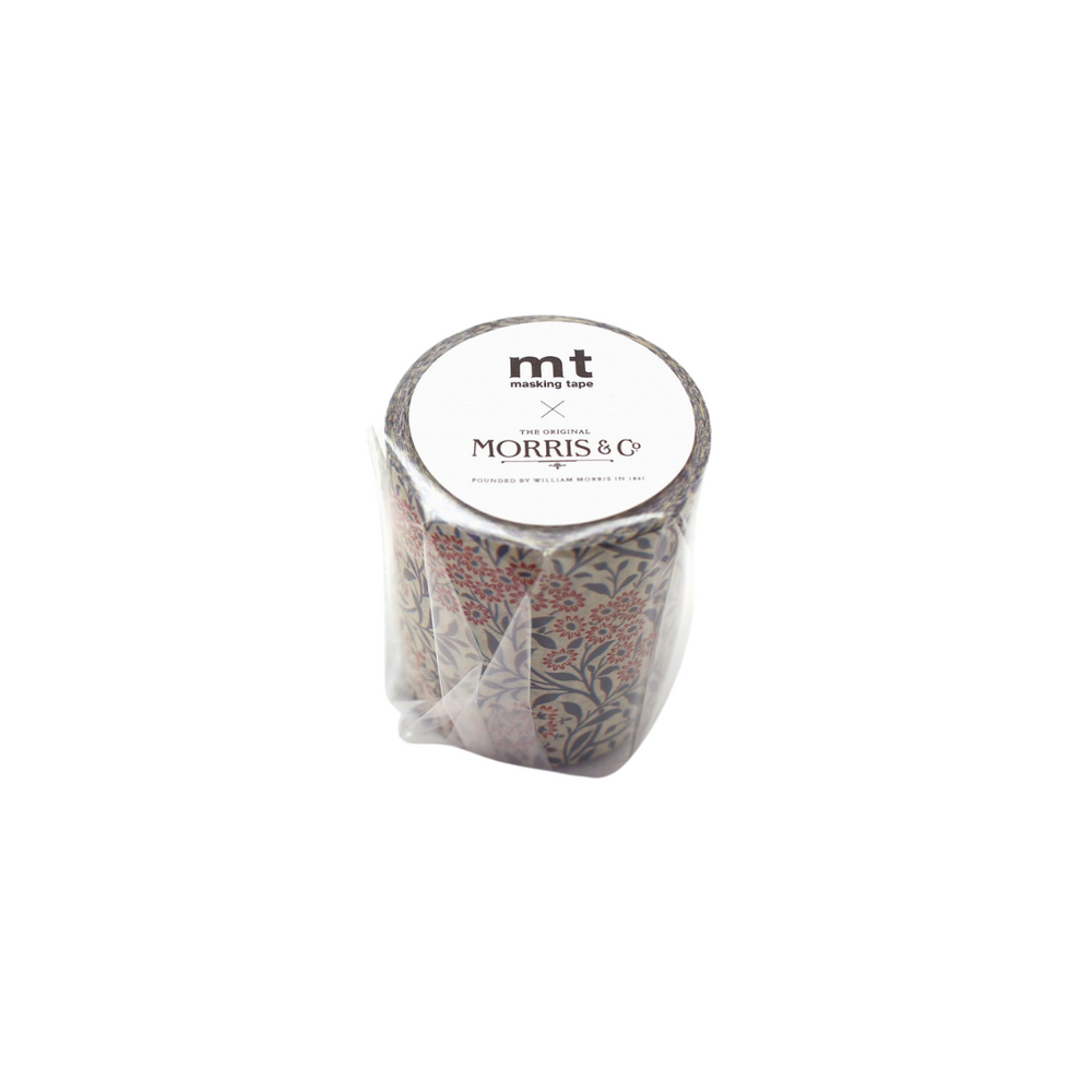 MT × Morris ＆ Co. Washi Tape - Michaelmas Daisy — pattern detail