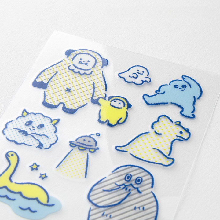 Midori Glossy Transfer Sticker - Monster — detail view