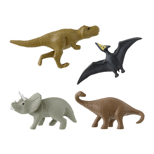 Midori Miniature Magnet - Dinosaur B (Set of 4) — side view