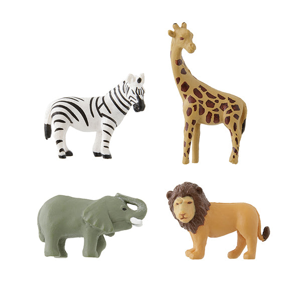 Midori Miniature Magnet - Safari B (Set of 4) — side view