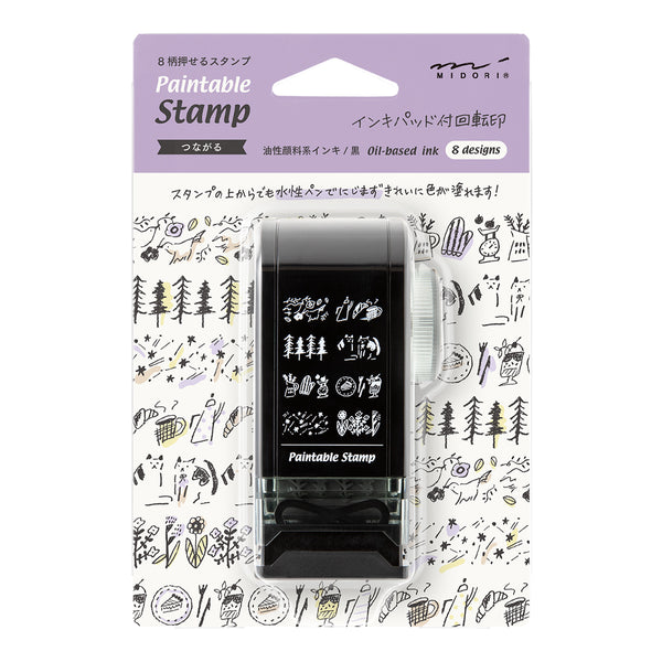 Midori Paintable Rotating Stamp Dial - Connection — front view