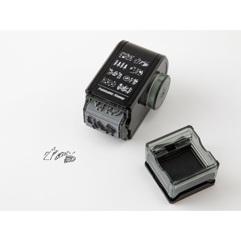 Midori Paintable Rotating Stamp Dial - Connection — with packaging