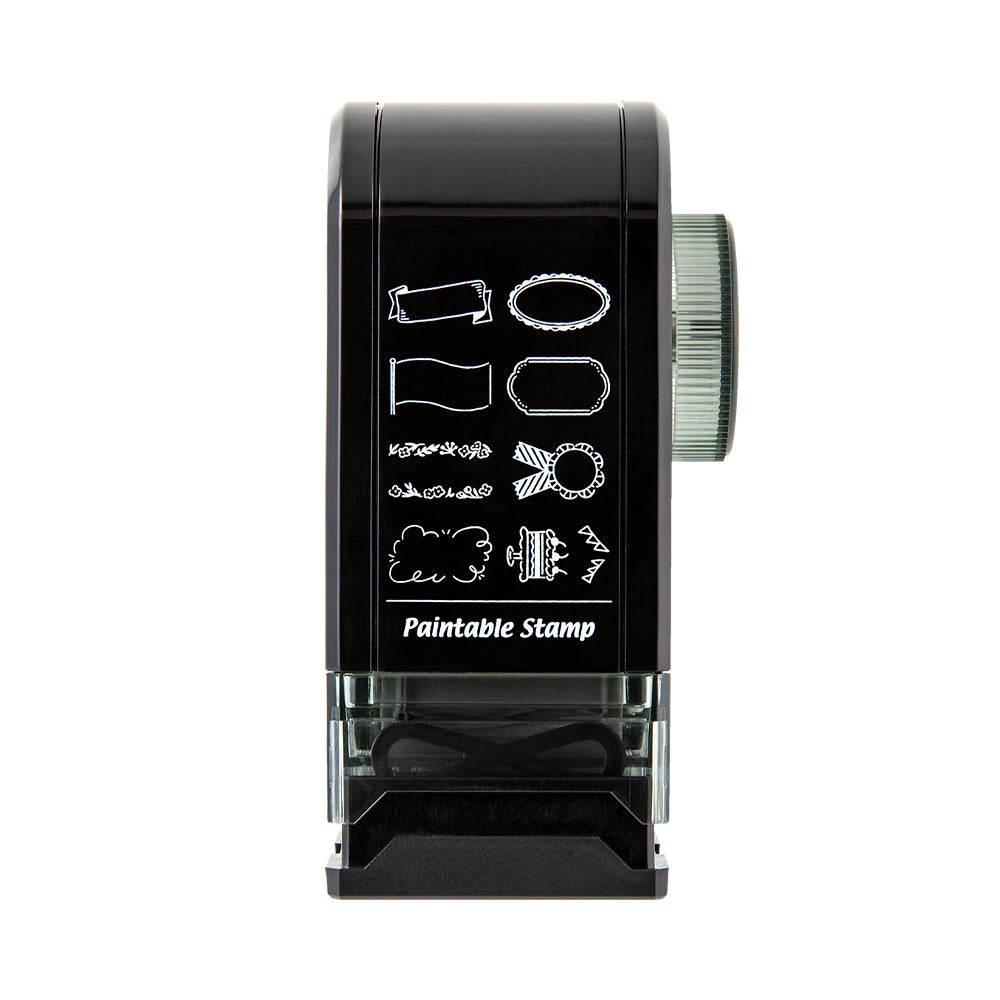 Midori Paintable Rotating Stamp Dial - Decoration — detail view