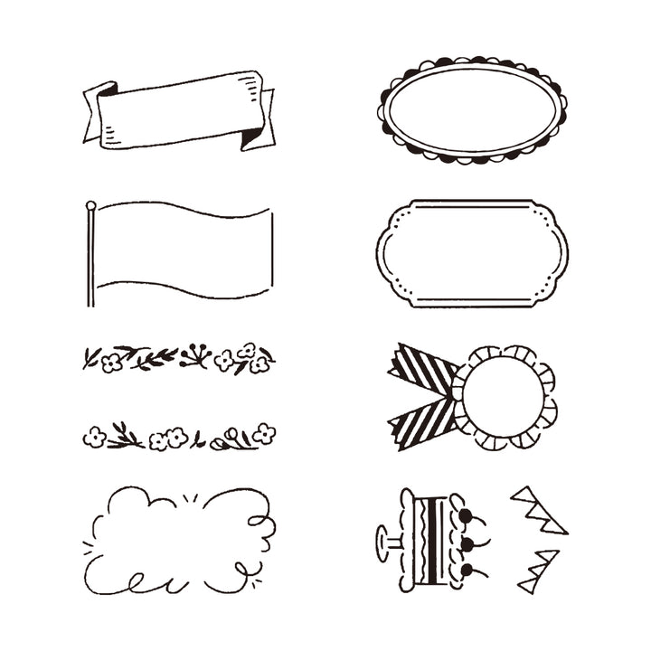 Midori Paintable Rotating Stamp Dial - Decoration — flat lay