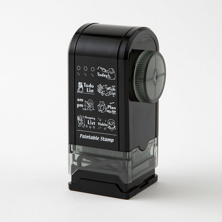 Midori Paintable Rotating Stamp Dial - List — detail view