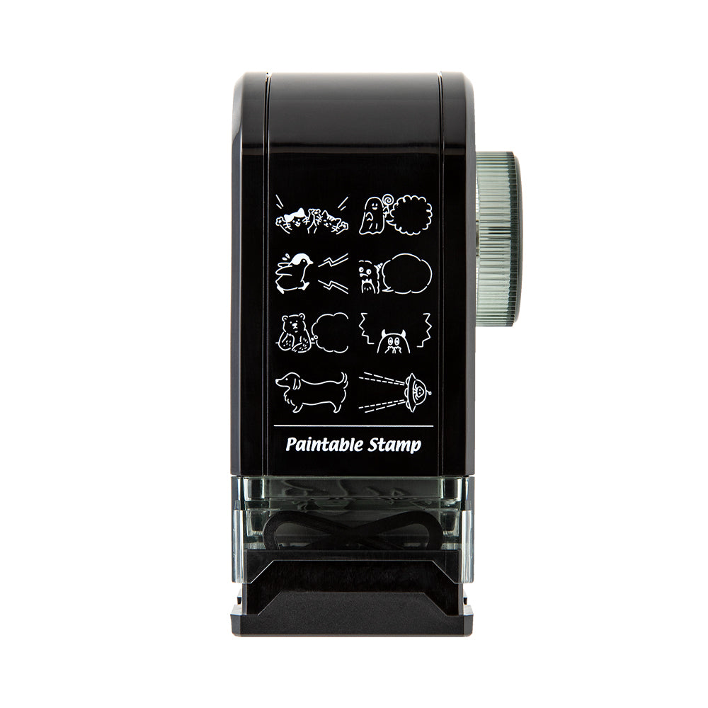 Midori Paintable Rotating Stamp Dial - Speech Bubble — side view