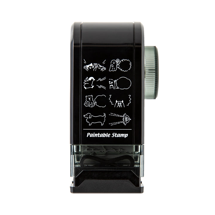 Midori Paintable Rotating Stamp Dial - Speech Bubble — side view