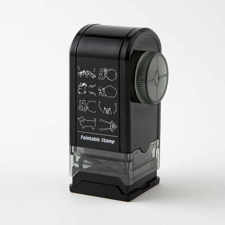 Midori Paintable Rotating Stamp Dial - Speech Bubble — detail view