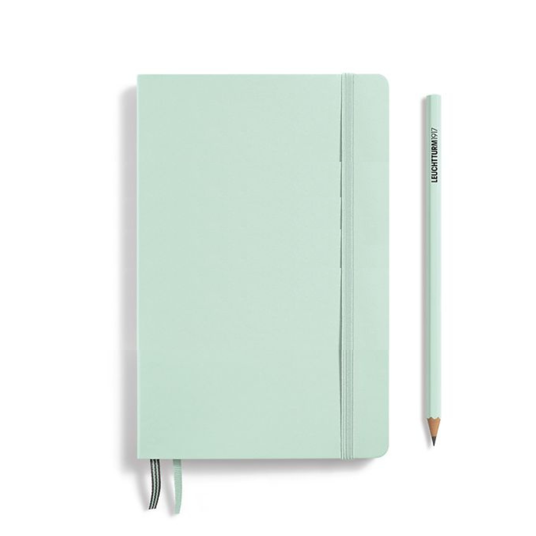 Leuchtturm1917 B6+ Softcover Paperback Notebook - Dotted / Mint Green — back cover