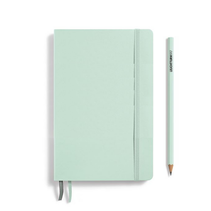 Leuchtturm1917 B6+ Softcover Paperback Notebook - Dotted / Mint Green — back cover