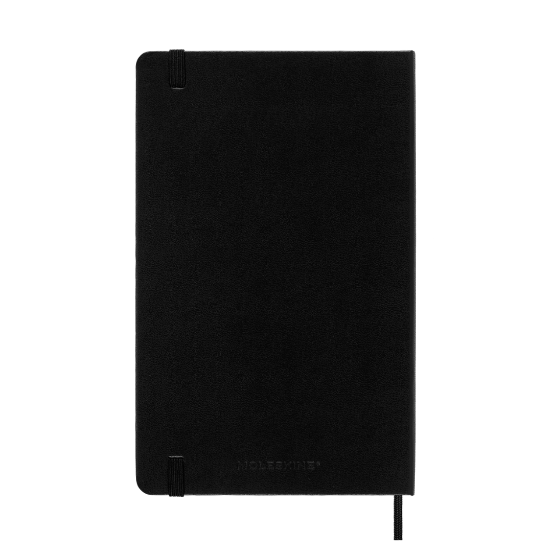 Moleskine Hardcover Classic Notebook - Ruled / Large / Black — ruling detail