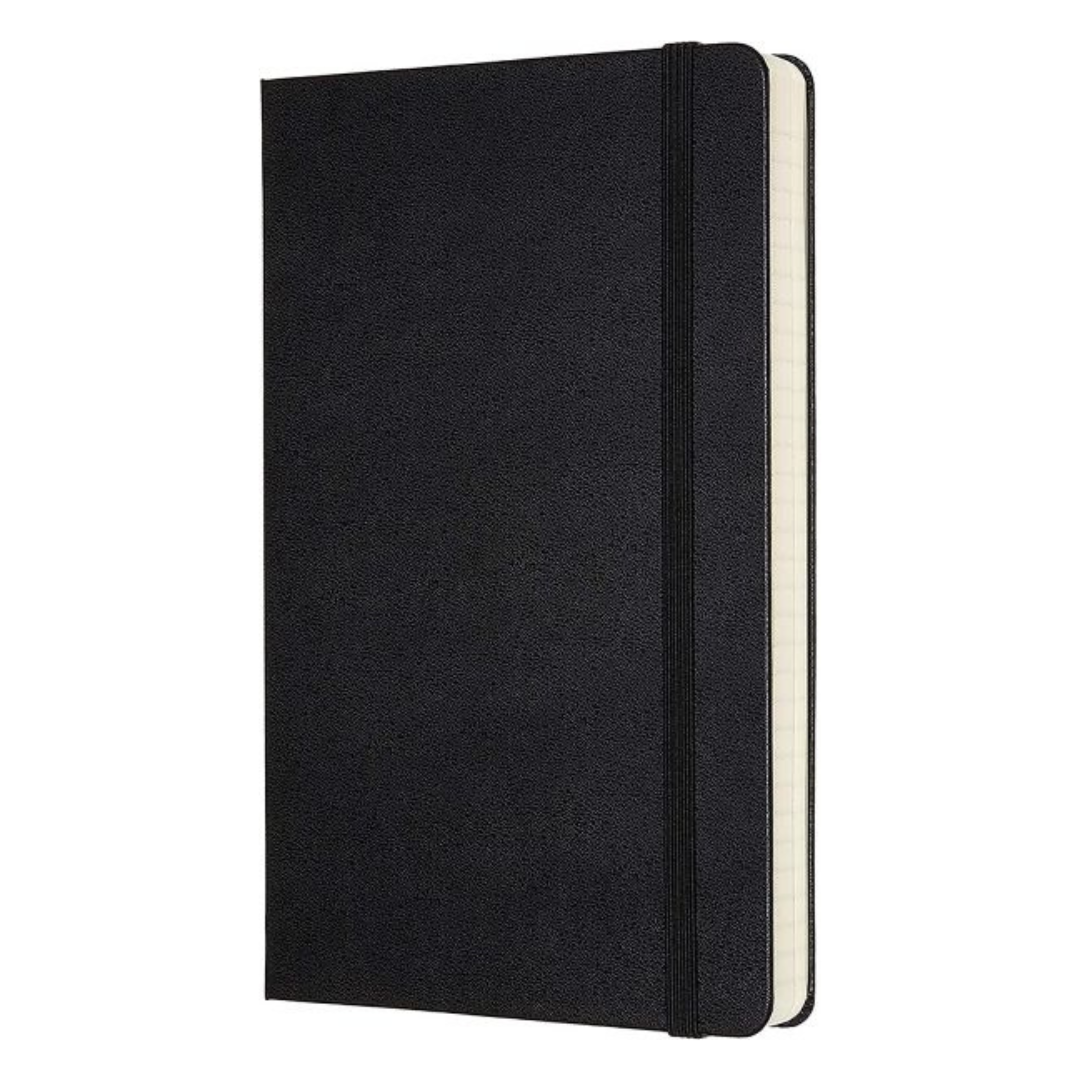 Moleskine Hardcover Classic Notebook - Ruled / Large / Black — back cover
