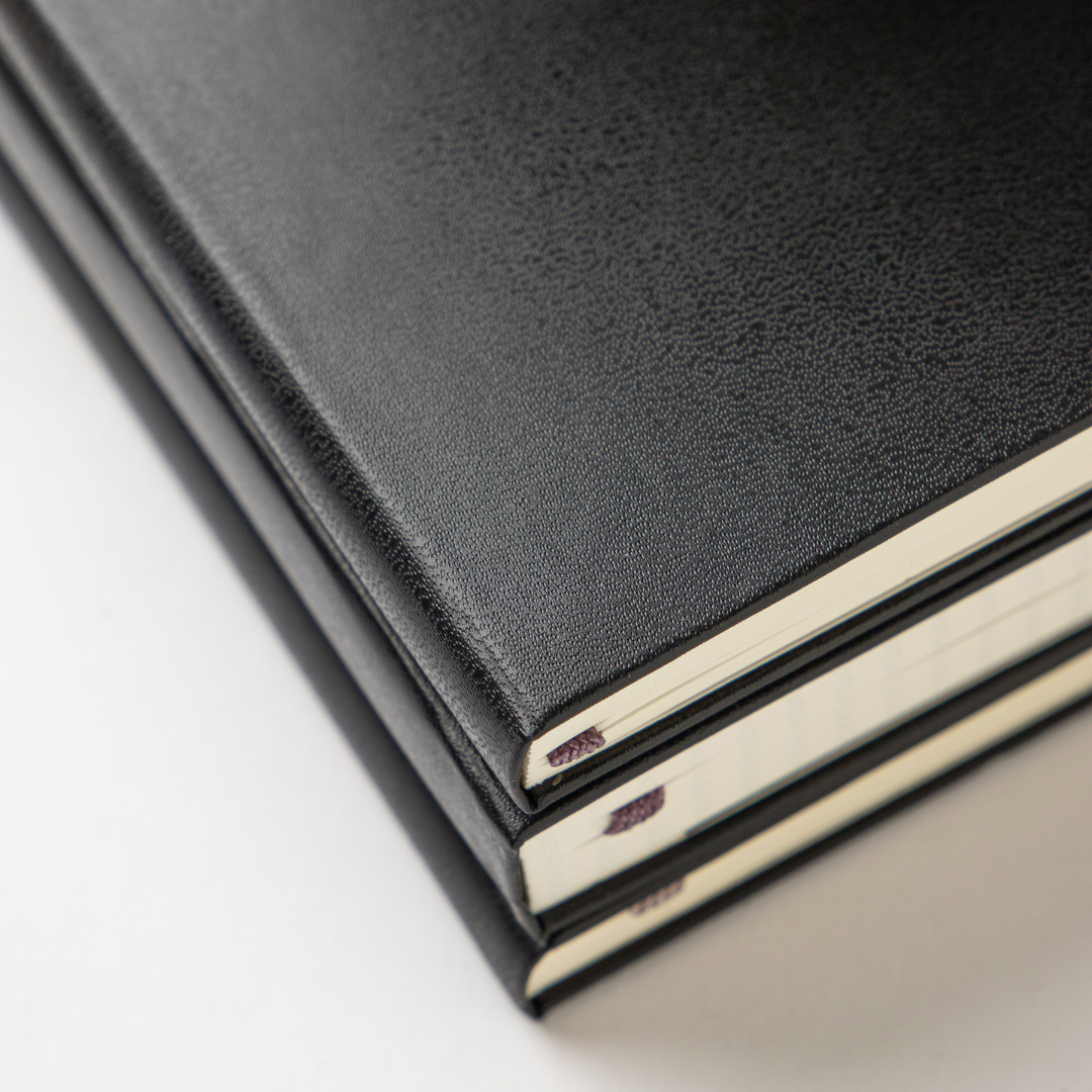 Moleskine Hardcover Classic Notebook - Ruled / Large / Black — flat lay